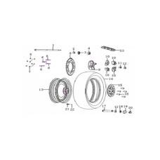 ARKA TEKER MİLİ ( CRUISER 250 )